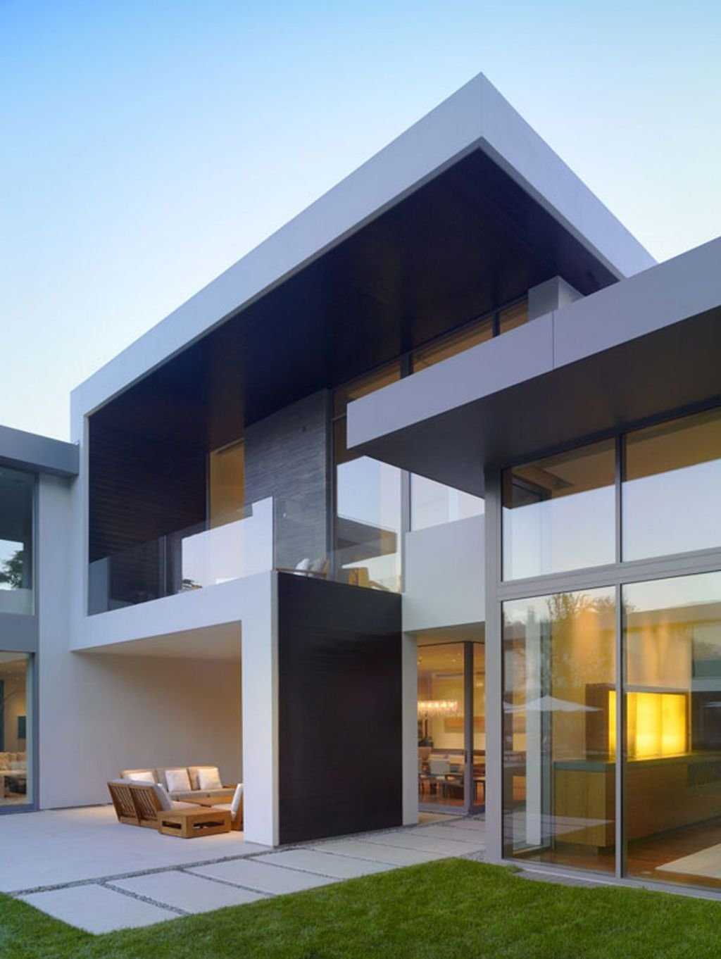 Дом в стиле модерн - лучшие проекты типовых домов (80 фото новинок)
