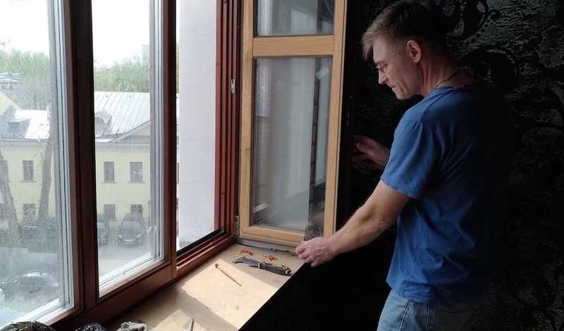 Ремонт деревянных окон: правильная последовательность выполнения работ