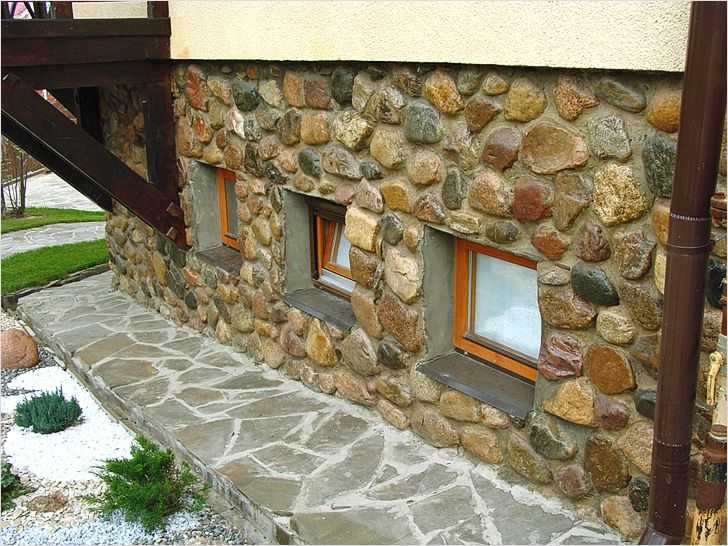Технология облицовки фасада здания натуральным камнем