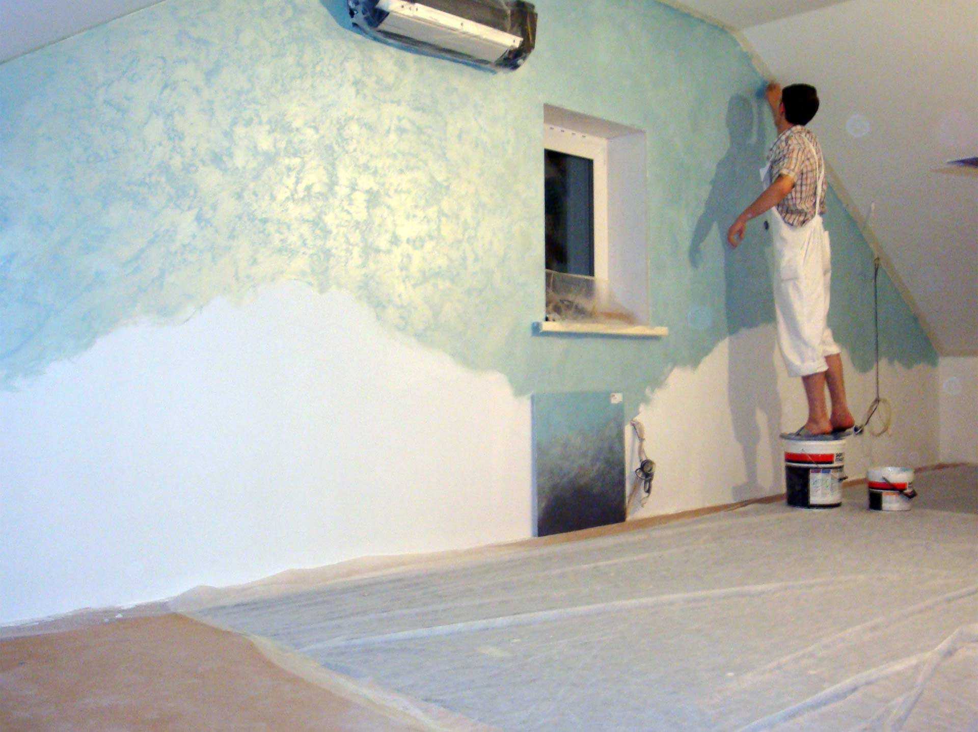Как предотвратить выгорание цвета краски на стенах