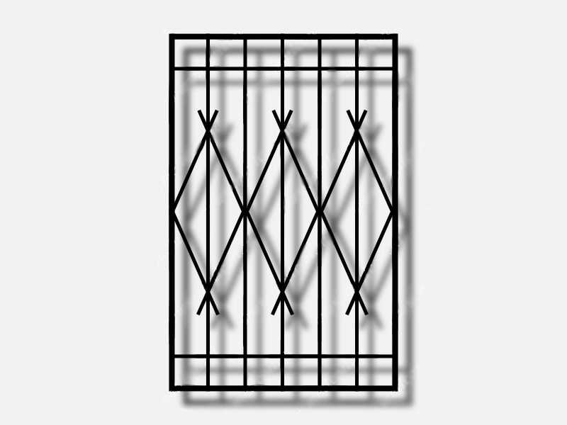 Как изготовить и установить металлические решетки на окна