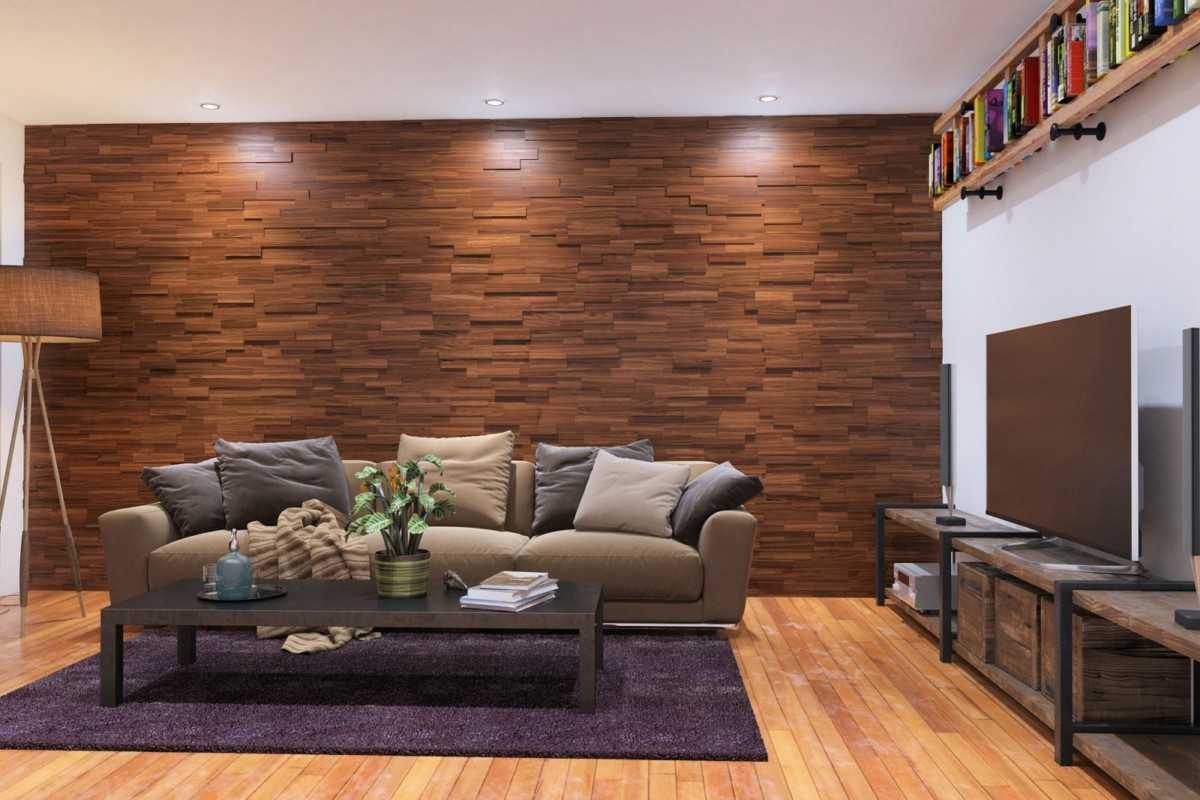 Отделка стен в квартире: варианты, дизайн стен, отделочные материалы для стен - декоративная отделка стен в квартире, чем отделать, виды