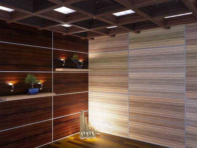 Деревянные панели для отделки стен